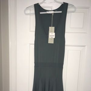 A.L.C. Stafford Teal tank dress, NWT